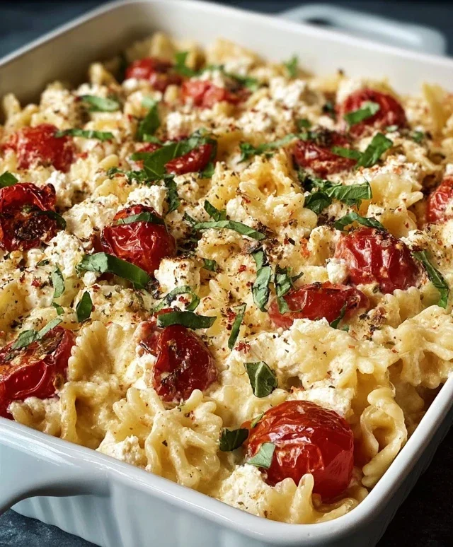 Baked Feta Pasta
